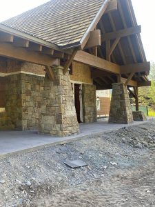 custom house exterior masonry