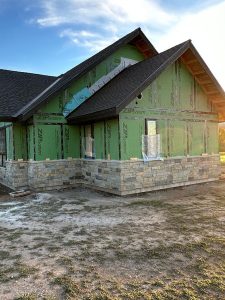 masonry house siding installation