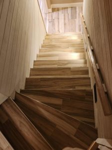 wood flooring for stairs installation