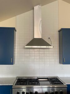 custom kitchen tile backsplash installation
